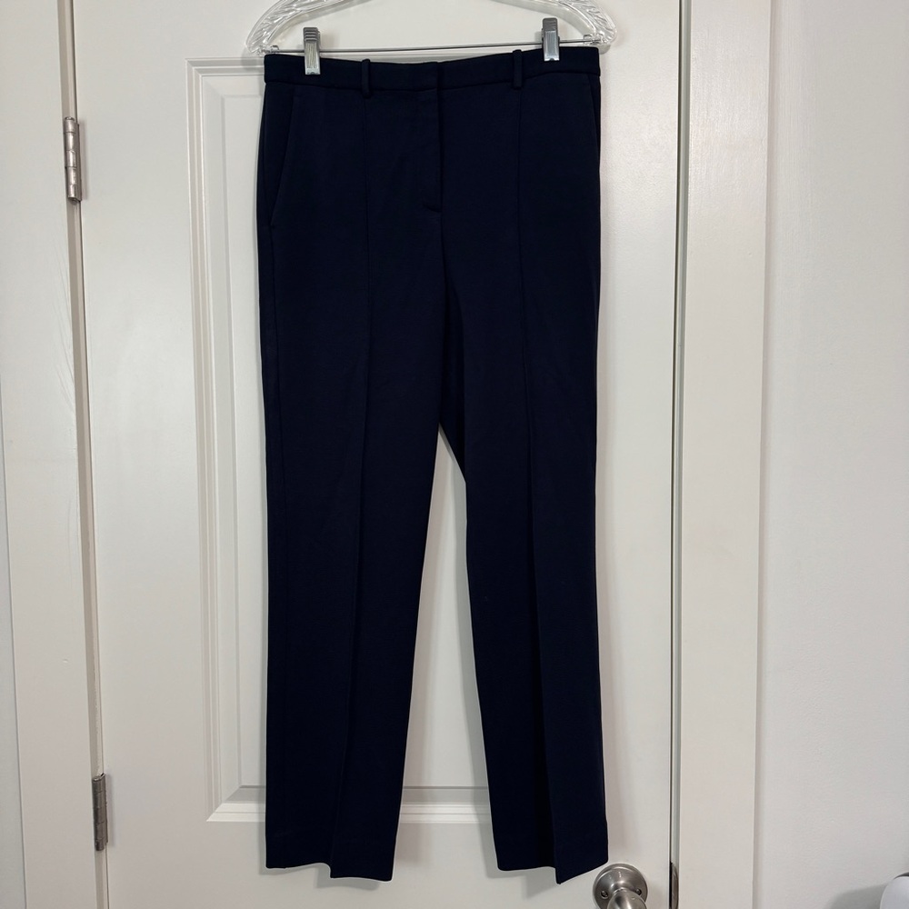 Theory 6 Navy Blue Dress Pants Slacks ~ Classic Career Capsule Pockets - Picture 3 of 9
